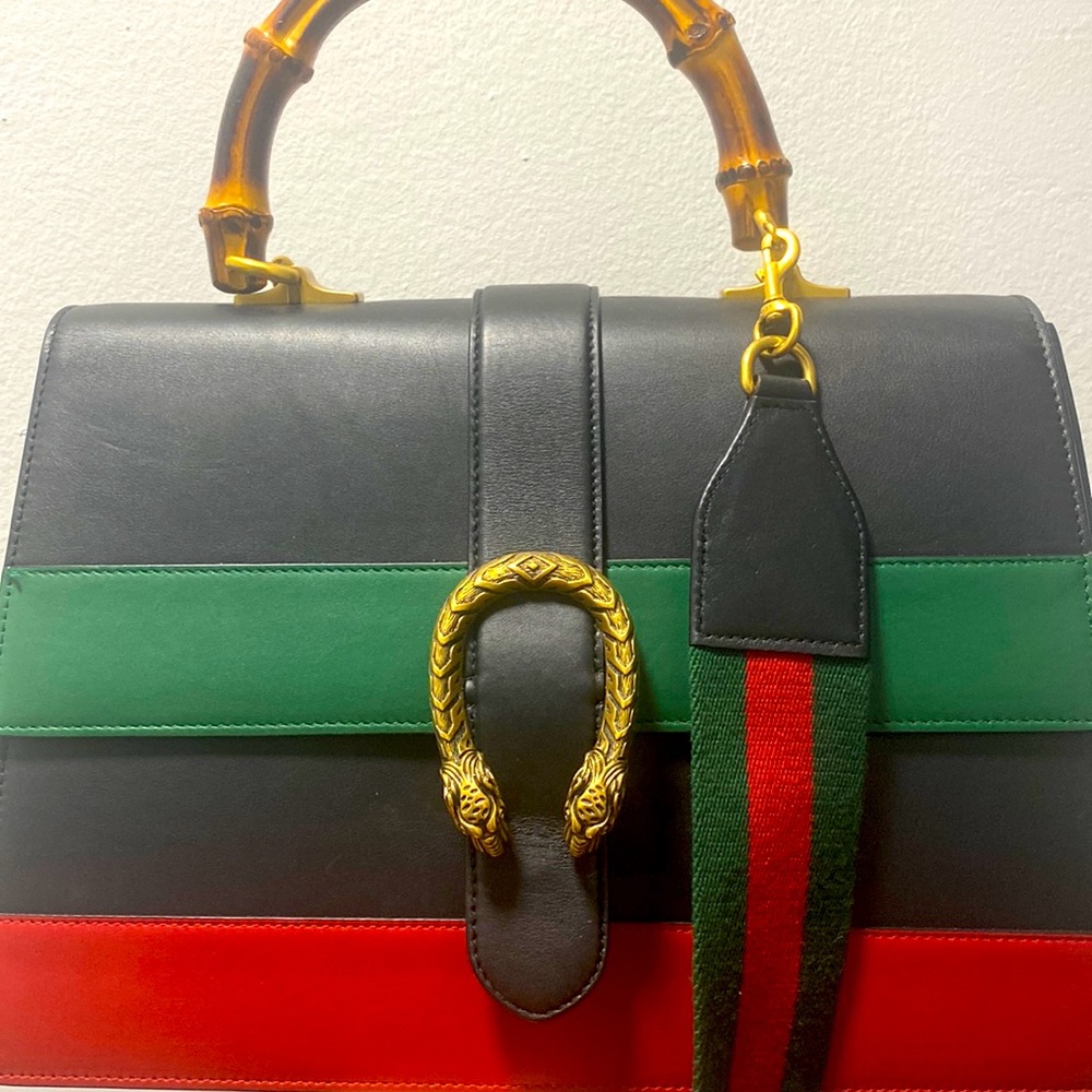 Large Dionysus Bamboo Handle Bag